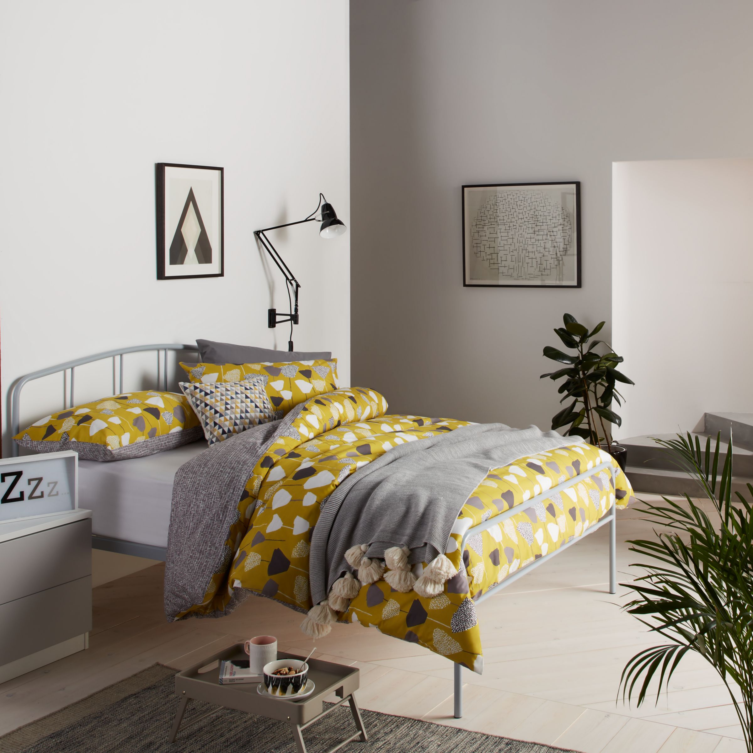 John Lewis Partners Alpha Bed Frame Small Double At John Lewis
