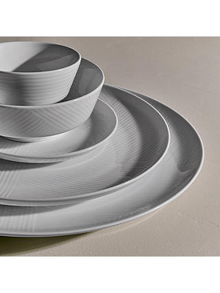 Design Project by John Lewis No.098 Pasta Bowl, 24cm, White