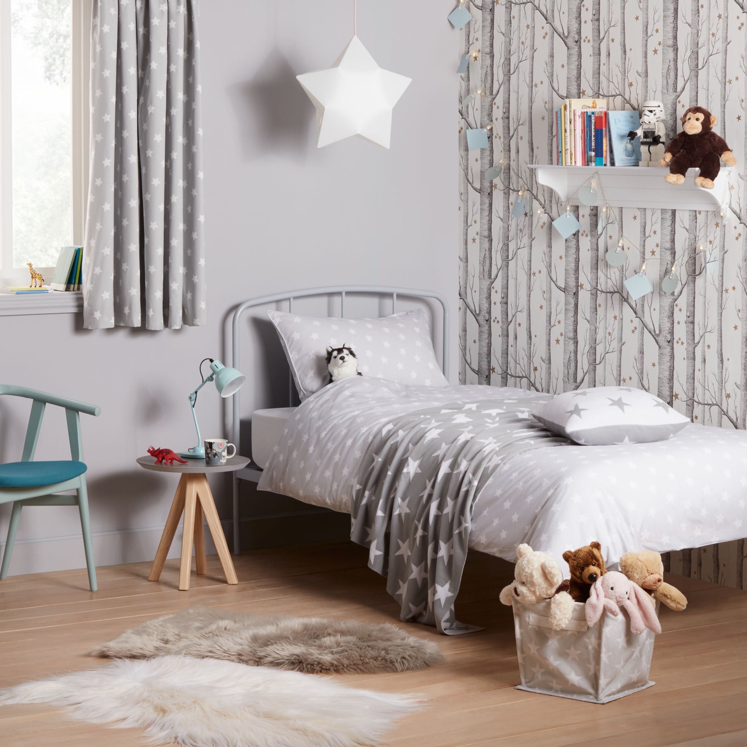 Little Home At John Lewis Star Reversible Duvet Cover And