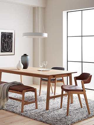 John Lewis Partners Santino Dining Chair, Oak Dining Table And Chairs John Lewis