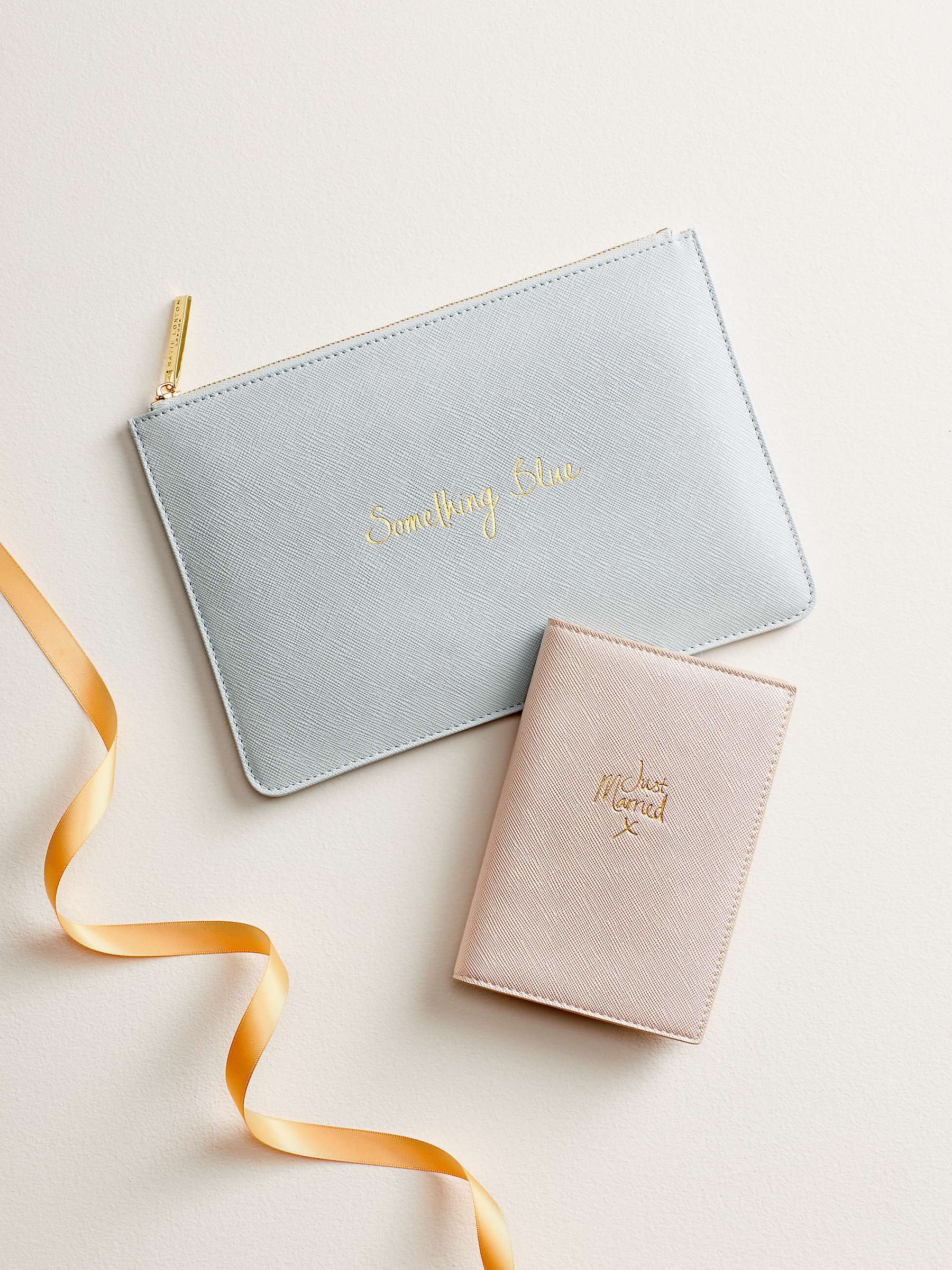 Buy Katie Loxton 'Something Blue' Perfect Pouch, Blue Online at johnlewis.com