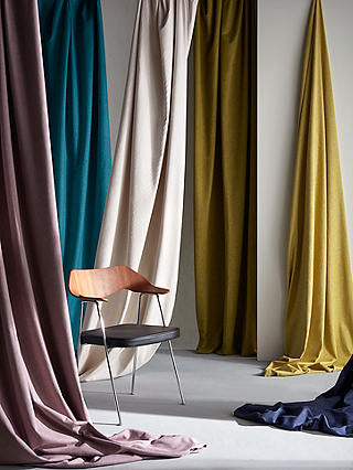 John Lewis & Partners Cotton Blend Furnishing Fabric, Sky