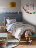 John Lewis Confetti Children's Bedroom Range, Ash Rose