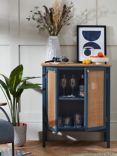 John Lewis & Partners Hatch Storage Cabinet, Dark Blue