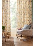 John Lewis Dapple Abstract Pair Lined Pencil Pleat Curtains, Multi