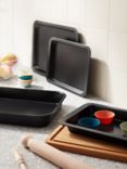 John Lewis ANYDAY Baking Tray & Roaster, Set of 2, 33cm