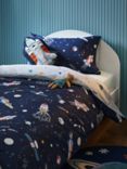 little home at John Lewis Outer Space Duvet Cover and Pillowcase Set, Multi