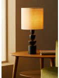 John Lewis Stacked Wooden Table Lamp