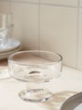 John Lewis ANYDAY Glass Sundae Dish, Set of 4, 10cm, Clear