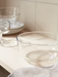 John Lewis ANYDAY Glass Dessert Bowl, Set of 4, 14.5cm, Clear