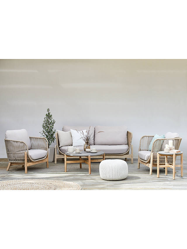 John Lewis Partners Cradle Rope 2, White Garden Sofa Furniture