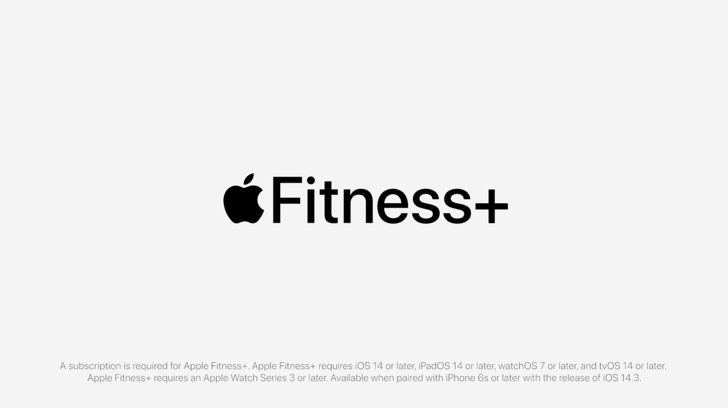 Apple Fitness Plus Video