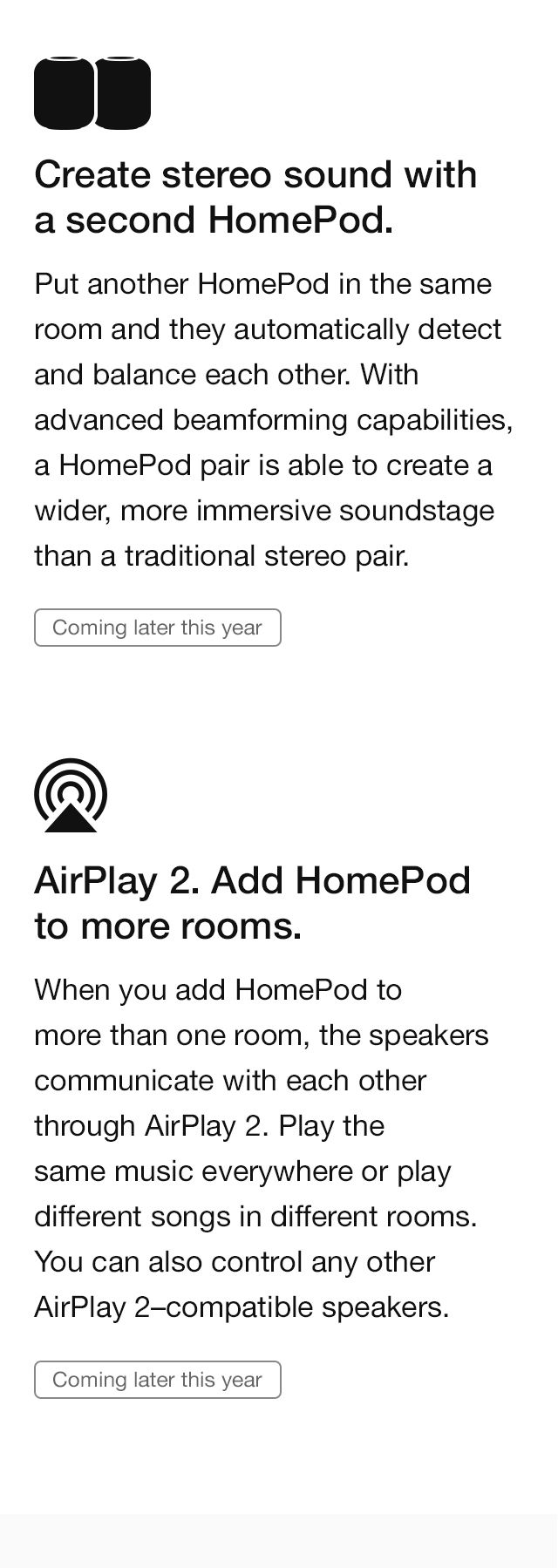 Apple homepod