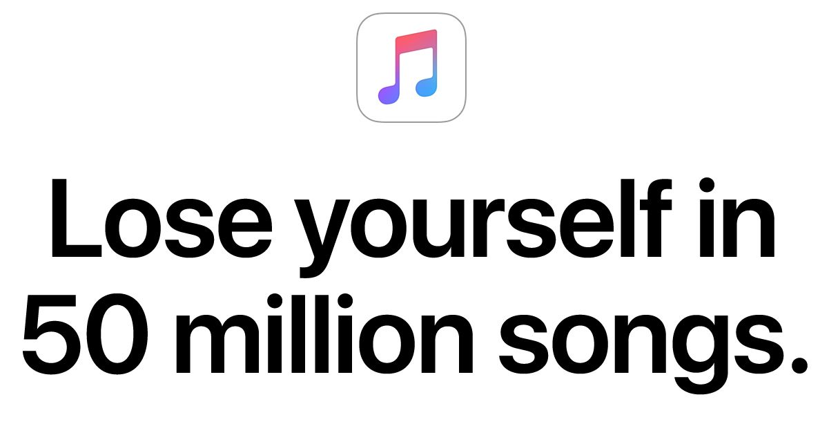 Loose yourself in 50 million songs