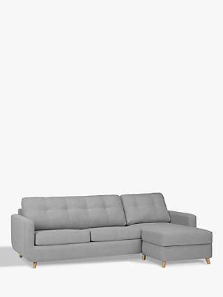 John Lewis & Partners Barbican RHF Chaise Sofa Bed with Storage