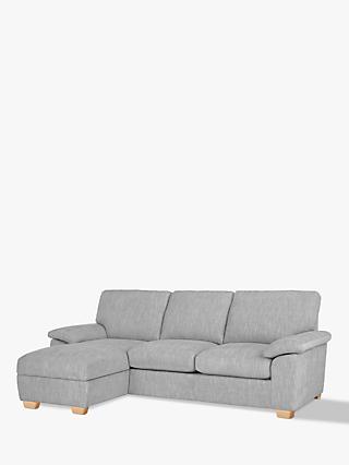 John Lewis Camden 5+ Seater LHF Storage Chaise End Sofa Bed