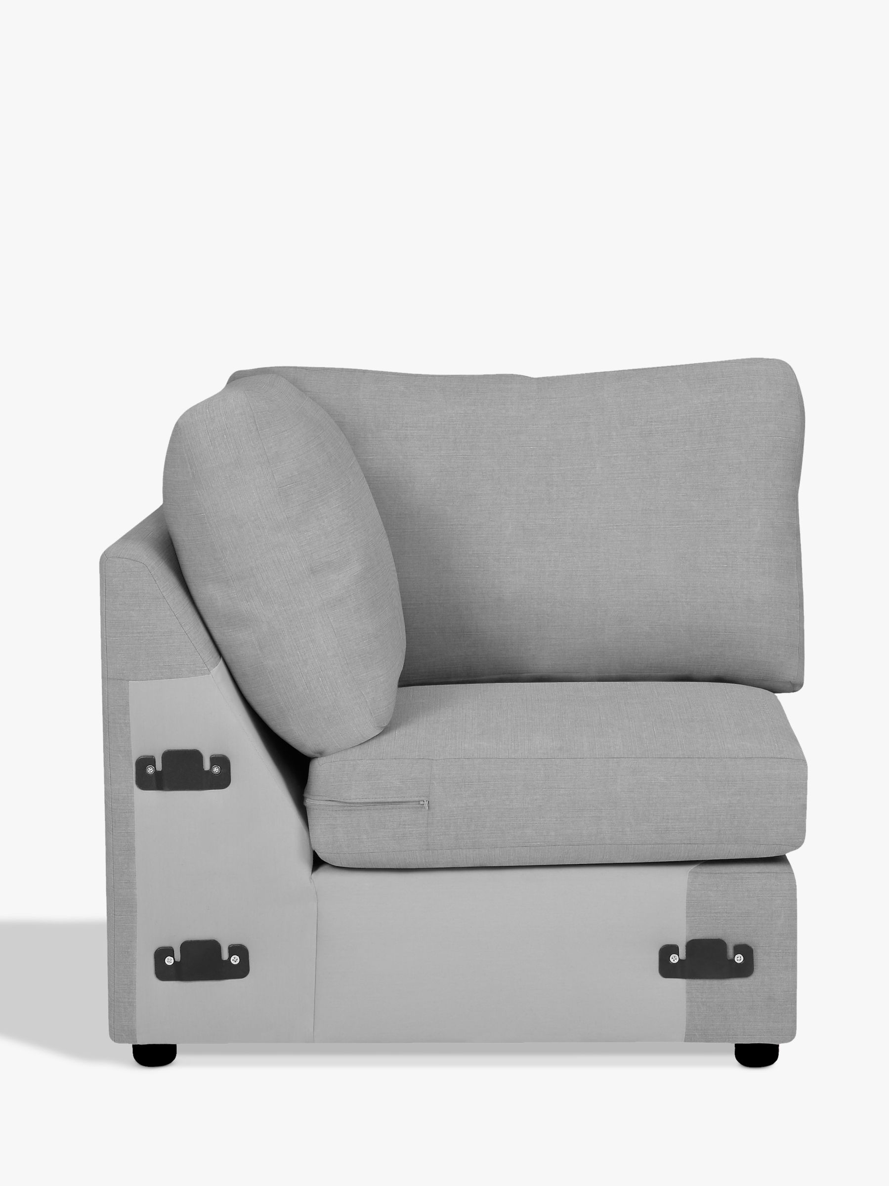 Photo of John lewis oliver armless modular corner seat unit
