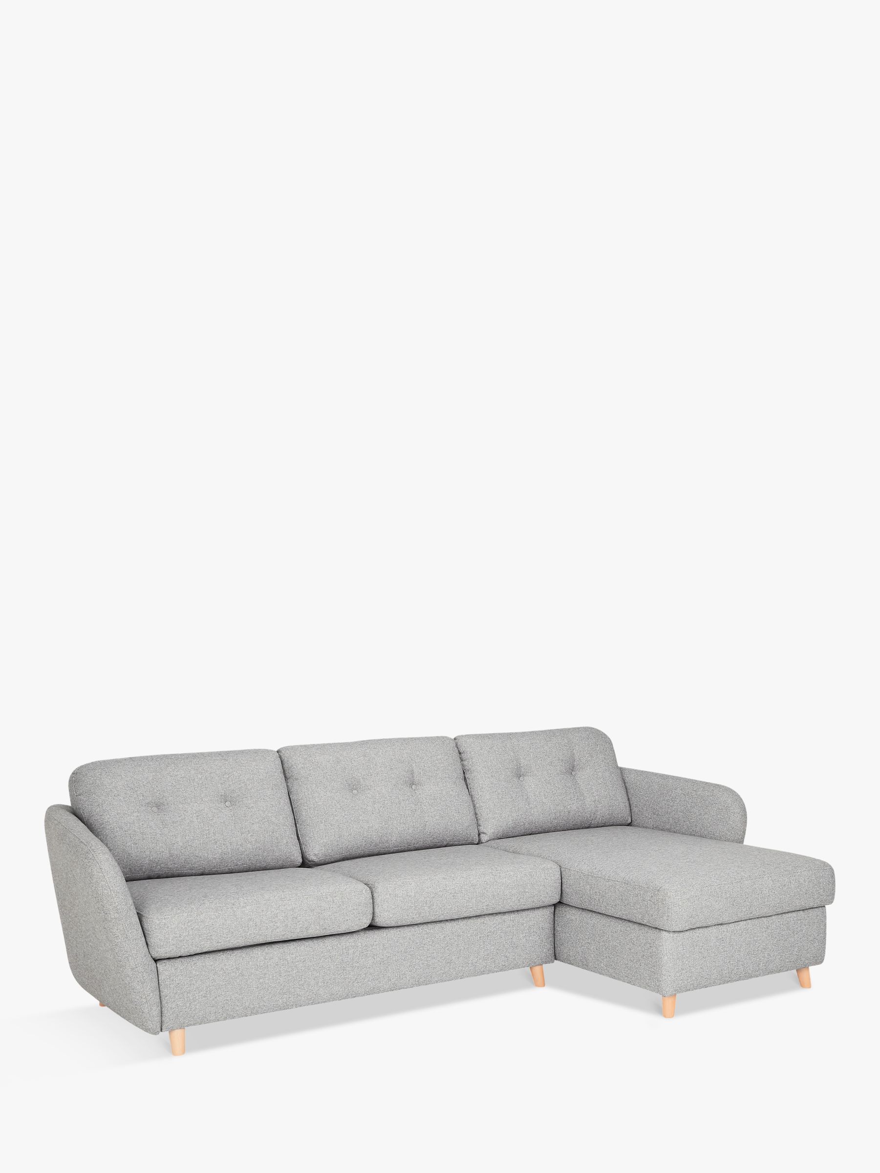 Photo of John lewis arlo 5+ seater rhf chaise with storage sofa bed