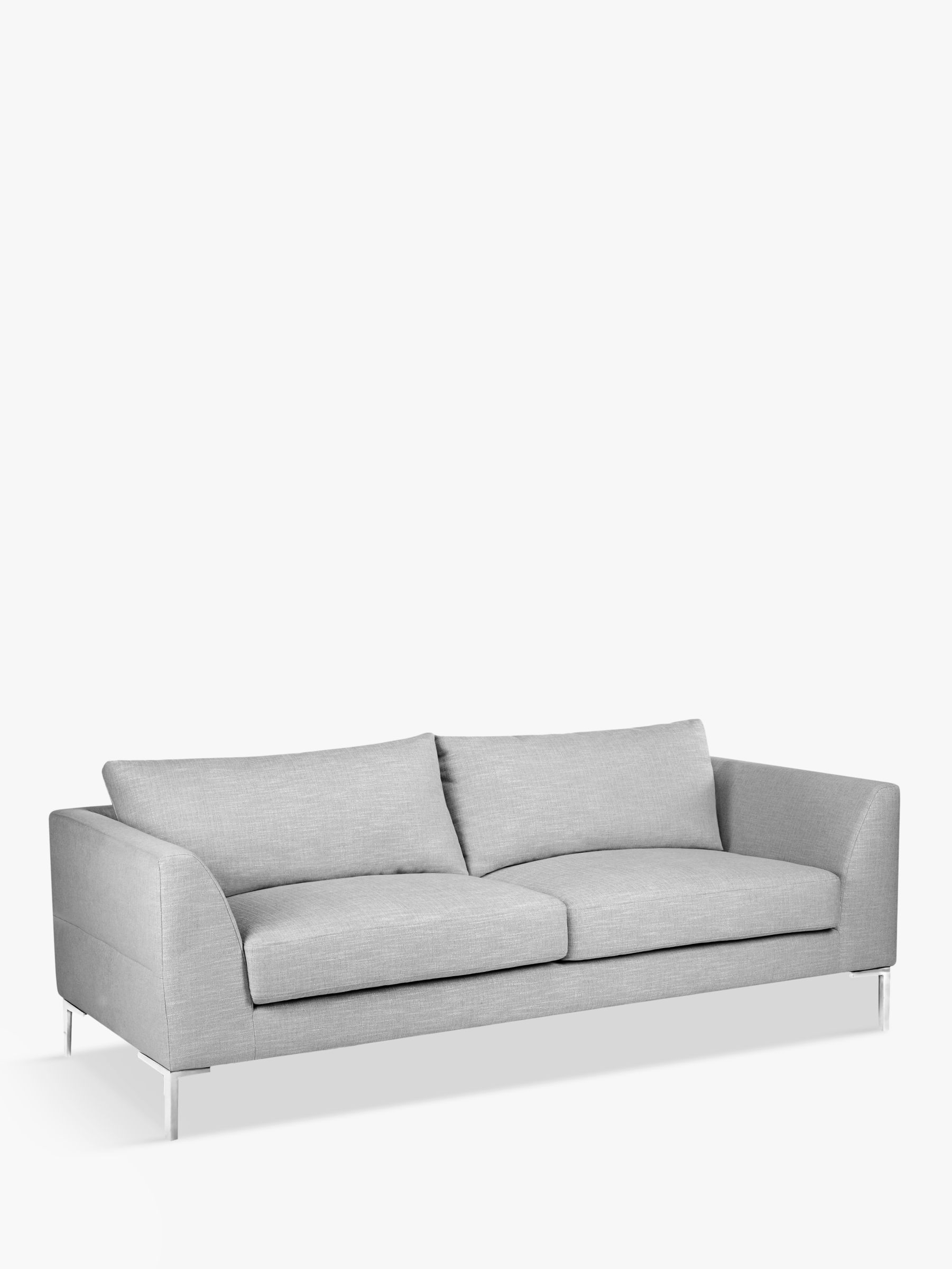 John Lewis Belgrave Grand 4 Seater Sofa, Metal Leg