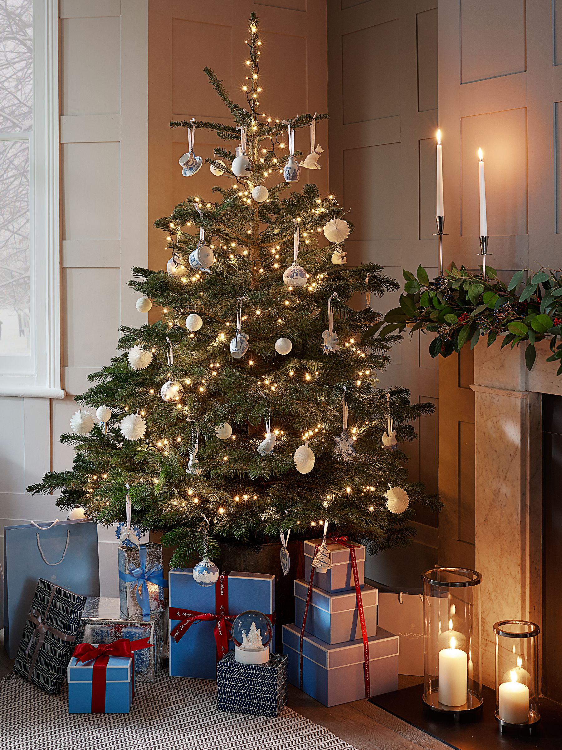 Wedgwood Angel Christmas Tree Decoration at John Lewis & Partners
