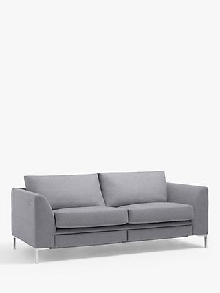 John Lewis & Partners Belgrave Motion Large 3 Seater Sofa with Footrest Mechanism, Metal Leg