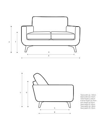 John Lewis & Partners Barbican Small 2 Seater Sofa