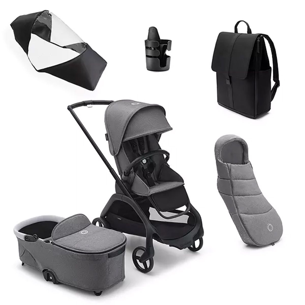 INGLESINA APTICA XT STROLLER -DRW TAIGA GREEN BLACK CHASSIS 4 IN 1 FUL – Le  Bouquet Baby