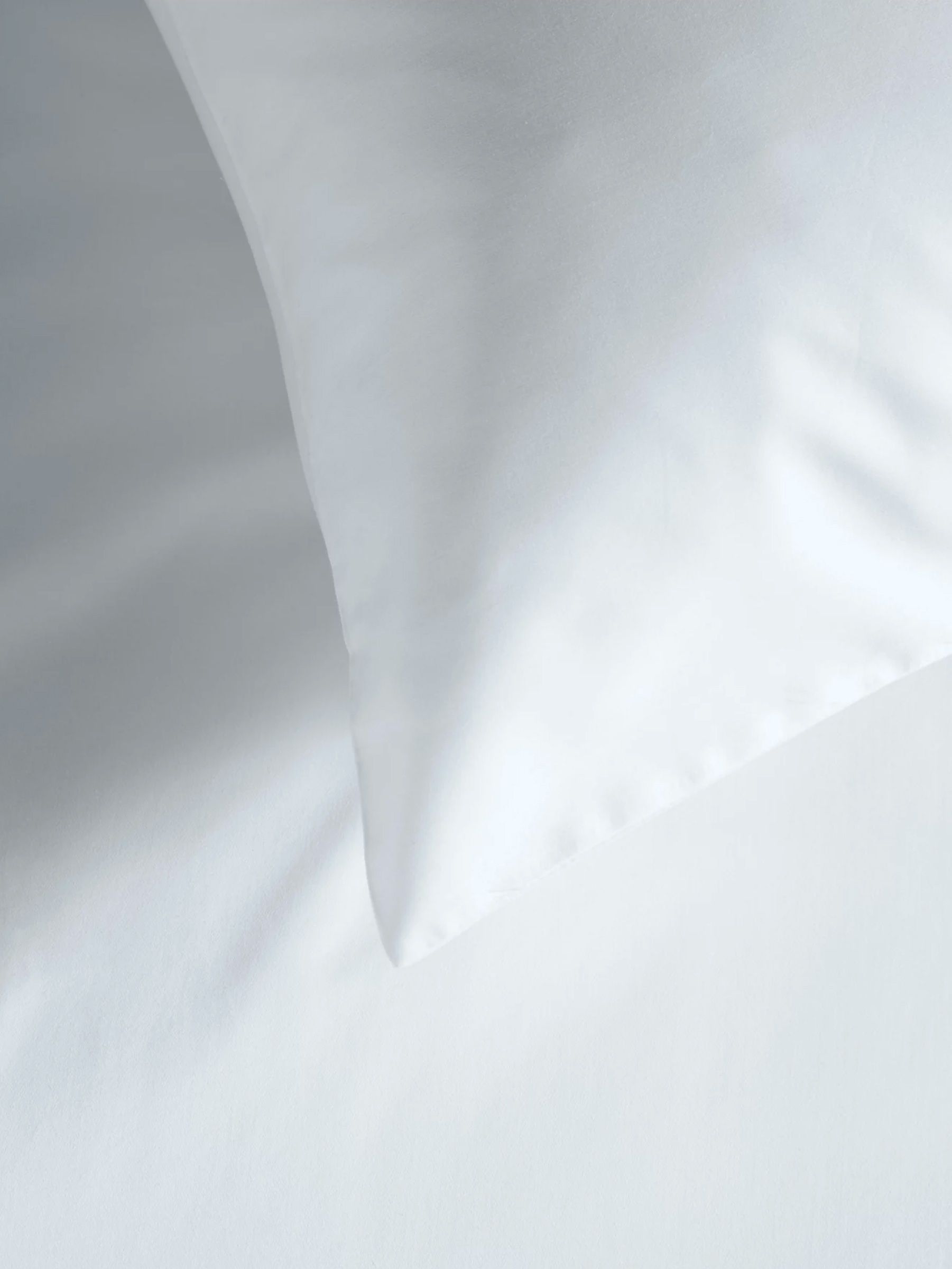 John Lewis & Partners TENCEL™ & Cotton Double Duvet Cover, White