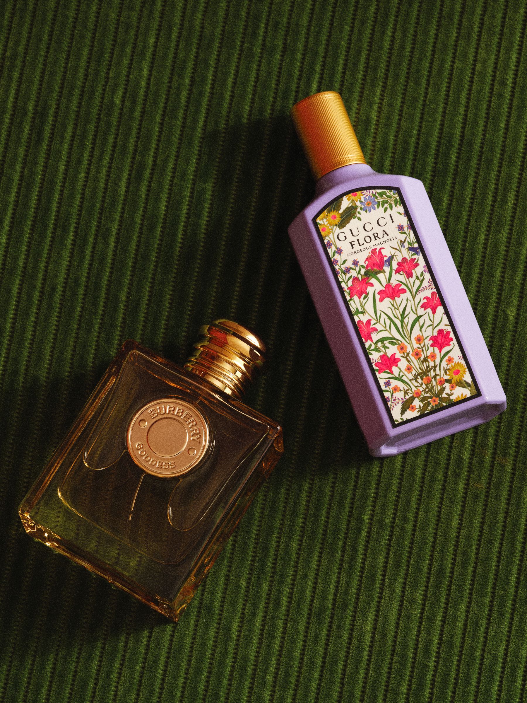 Image of Gucci Flora and Burberry Goddess