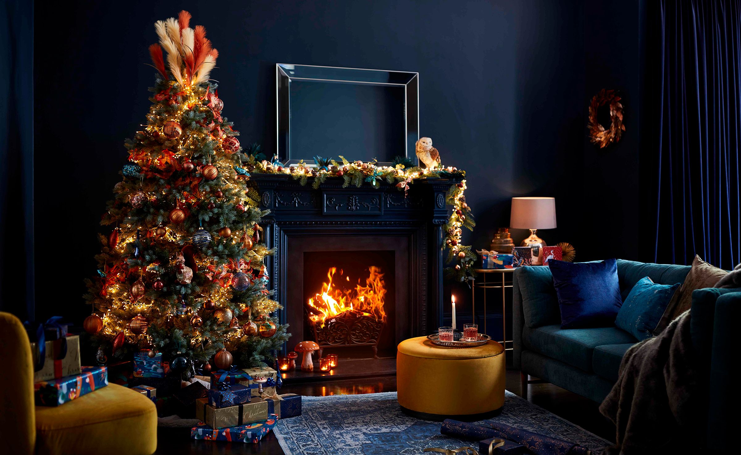Christmas Living Room Image