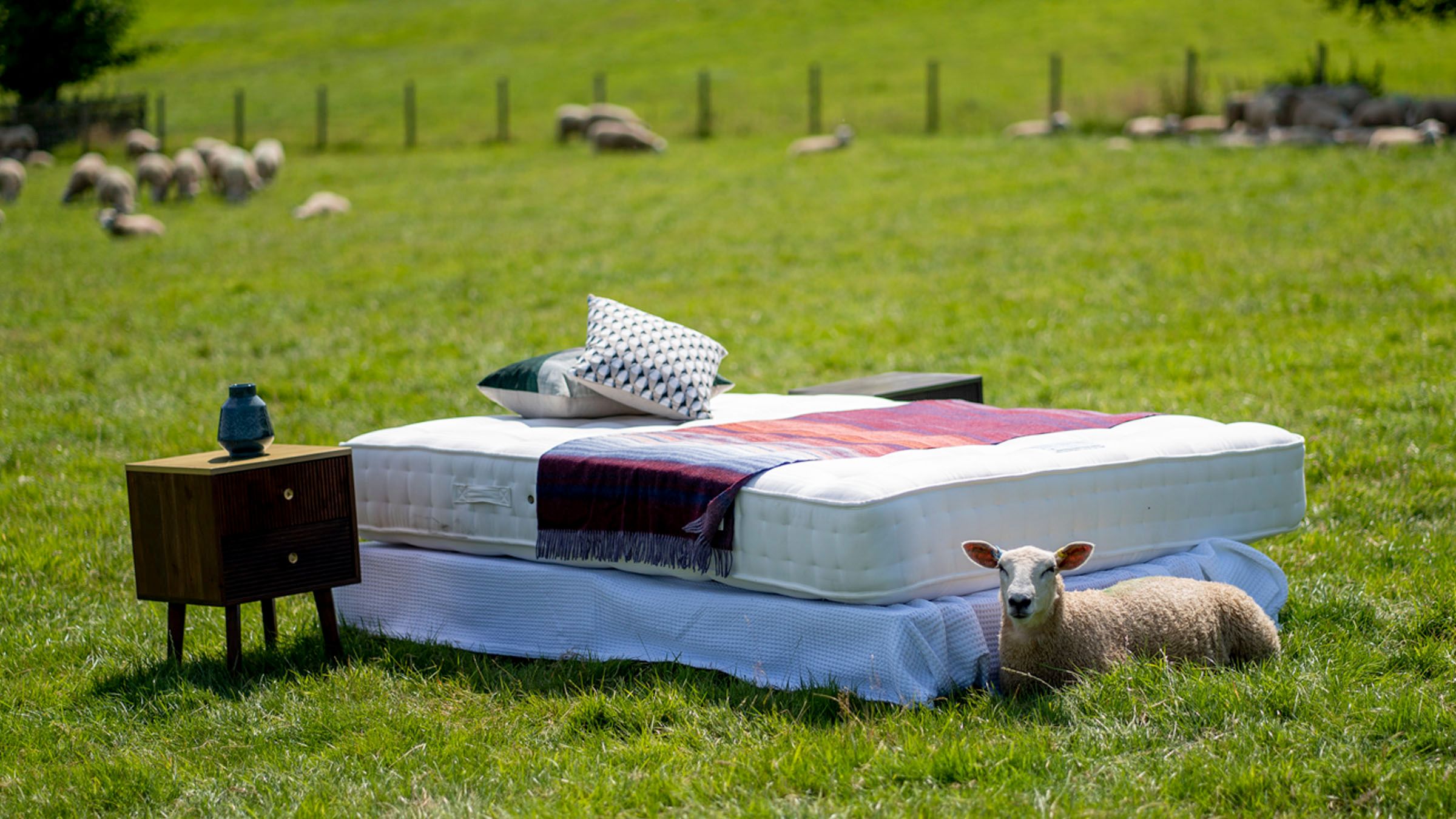 Sustainable wool mattresses