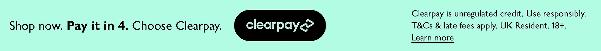Clearpay Banner 2024