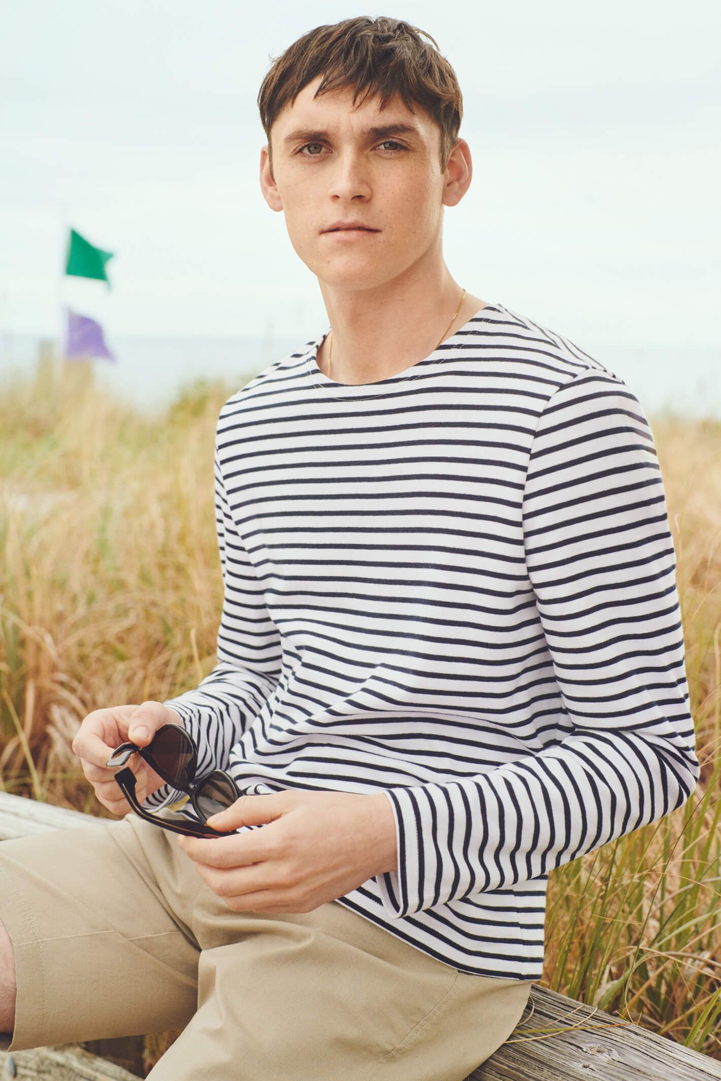 By The Coast: Striped Kin Top