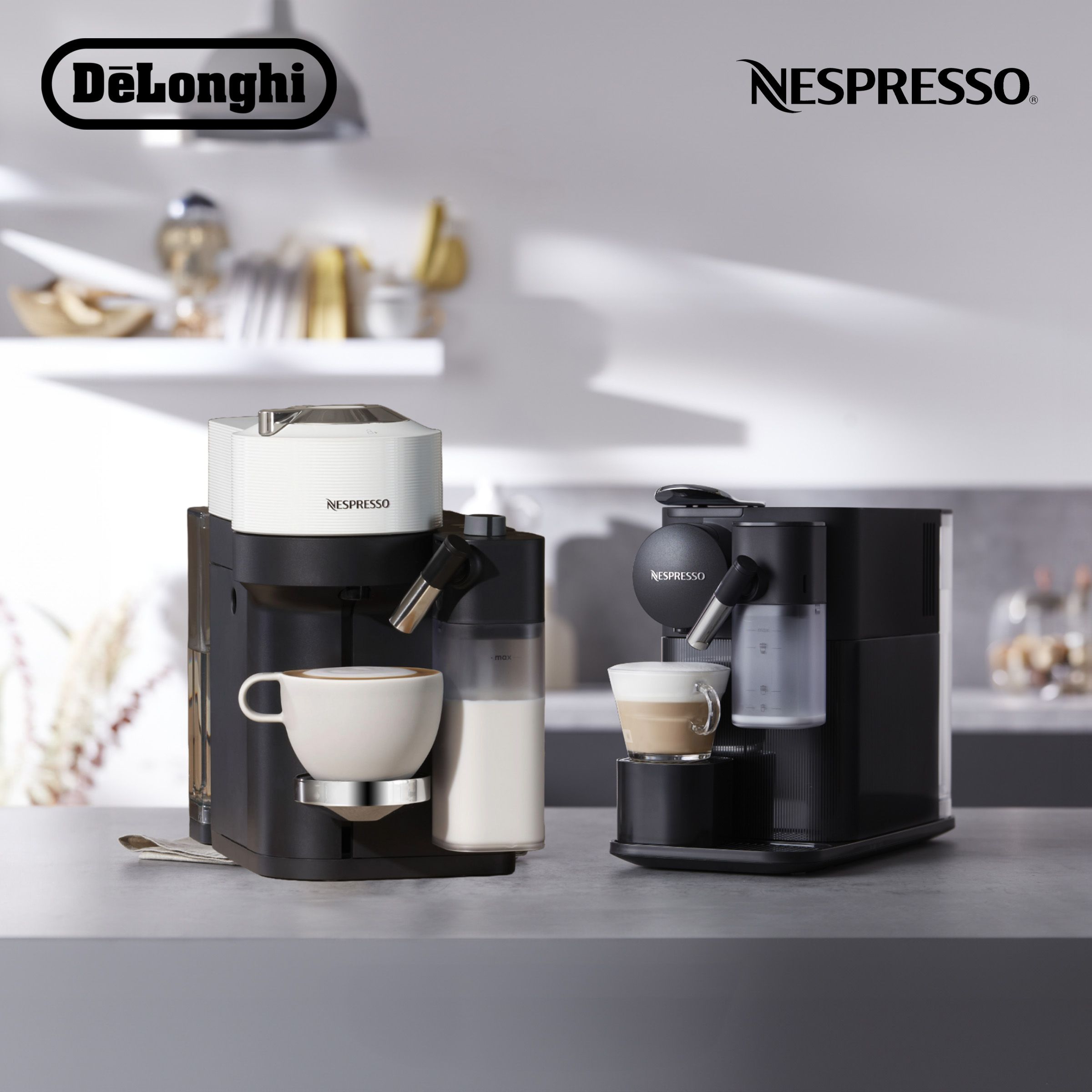 De'Longhi Nespresso Lattissima coffee machine range