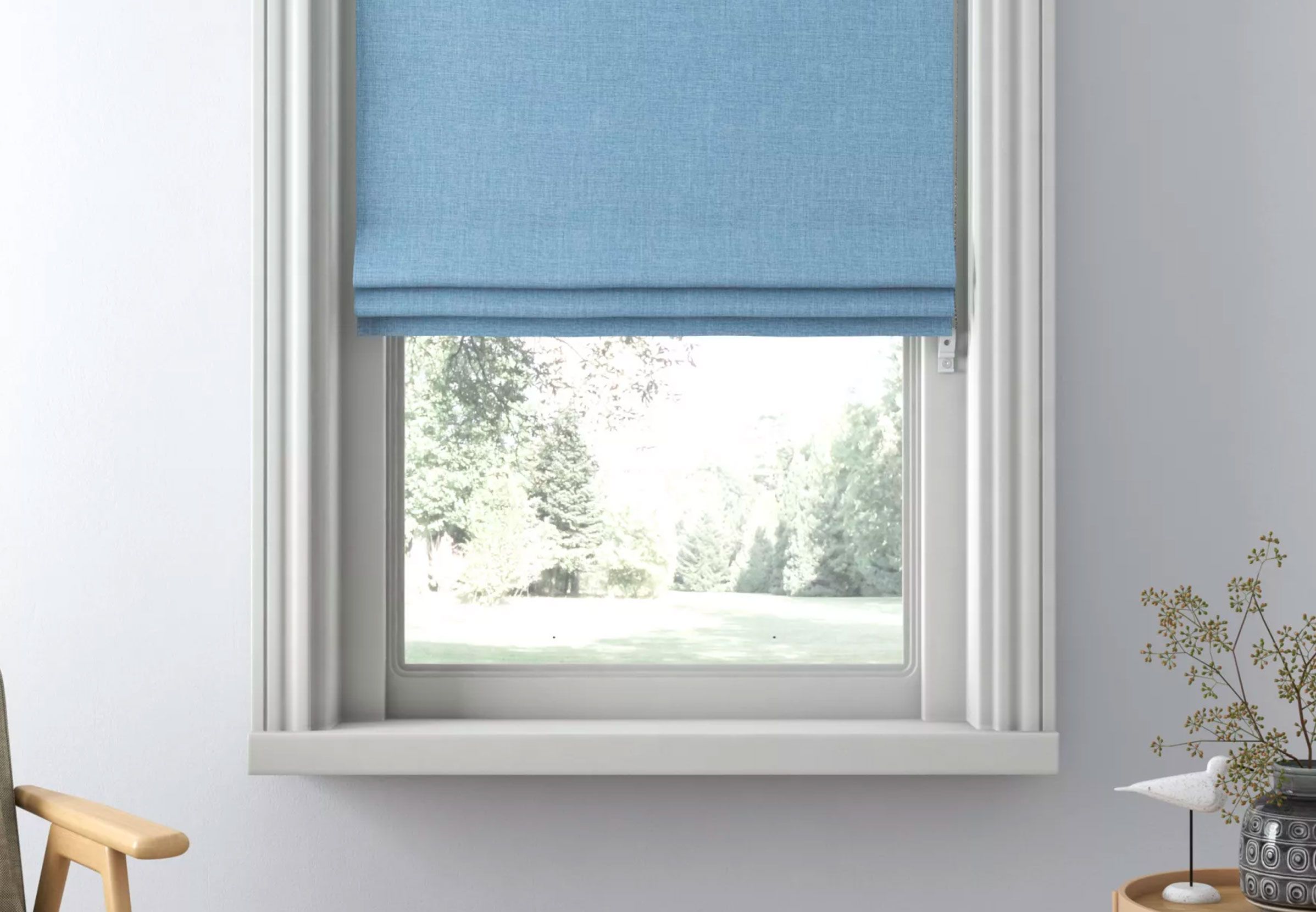 Image of a made to measure roman blind