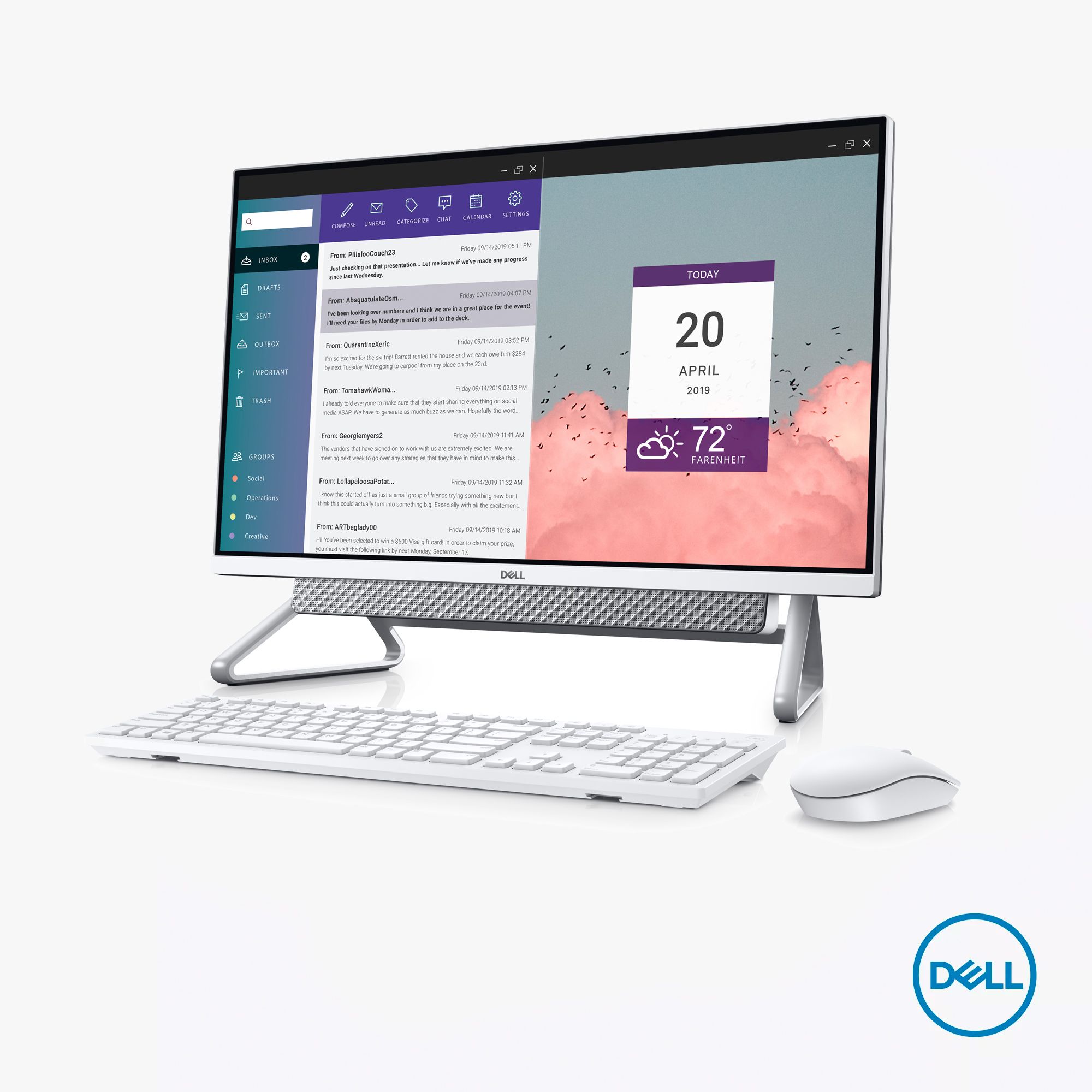 Dell AIO all in one
