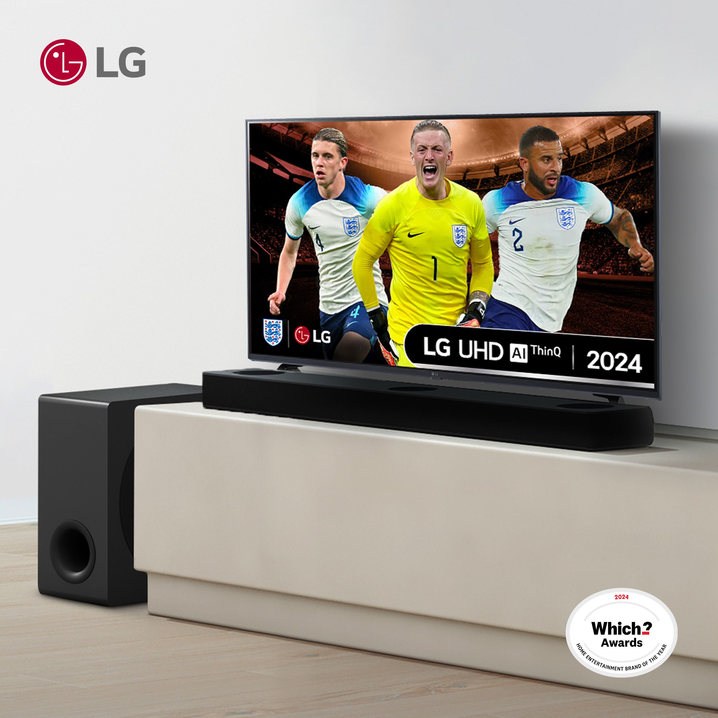 LG TV and LG S80QR Soundbar