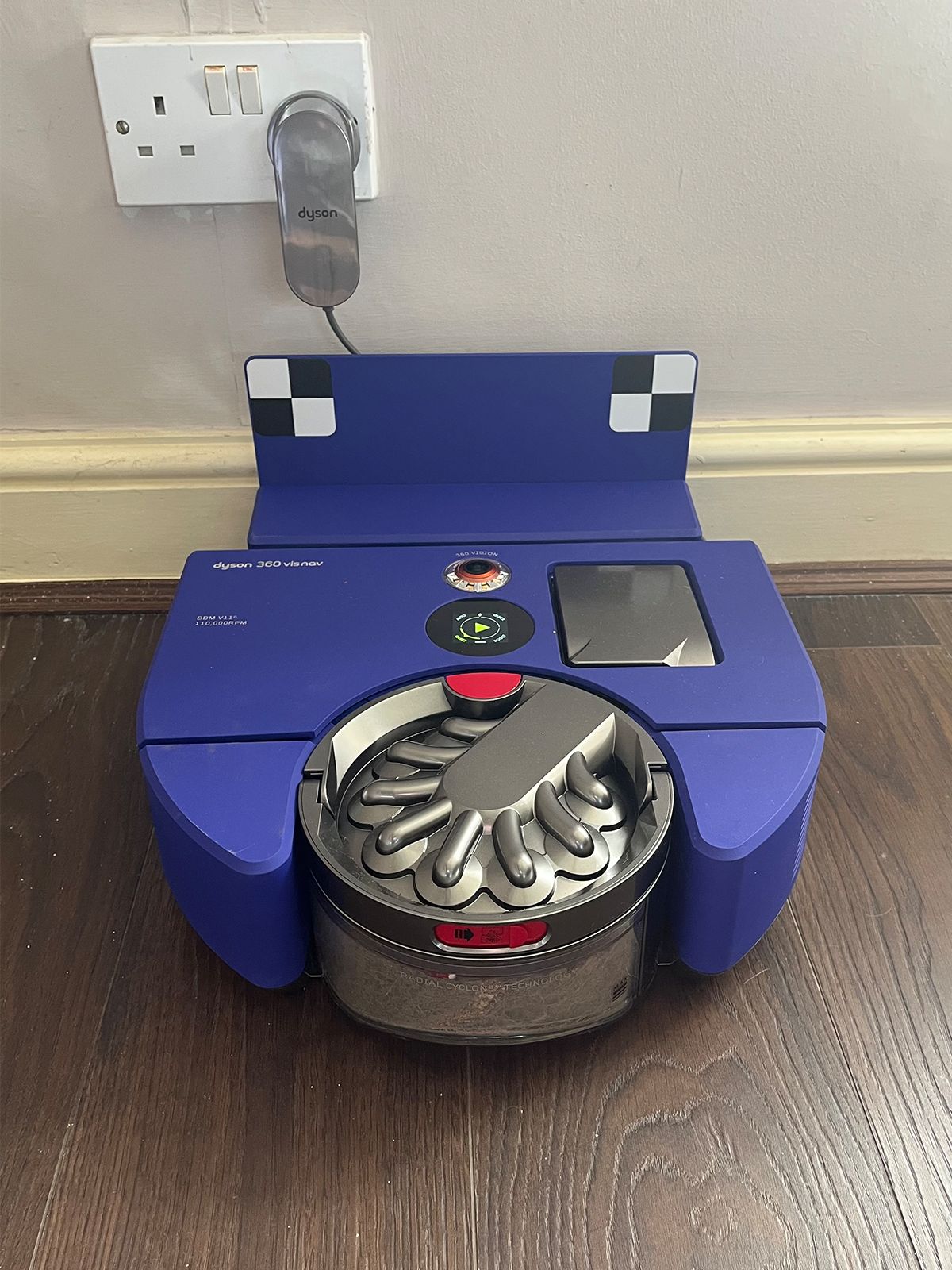 Dyson 360 Vis Nav™ Robot Vacuum Cleaner, Blue/Nickel