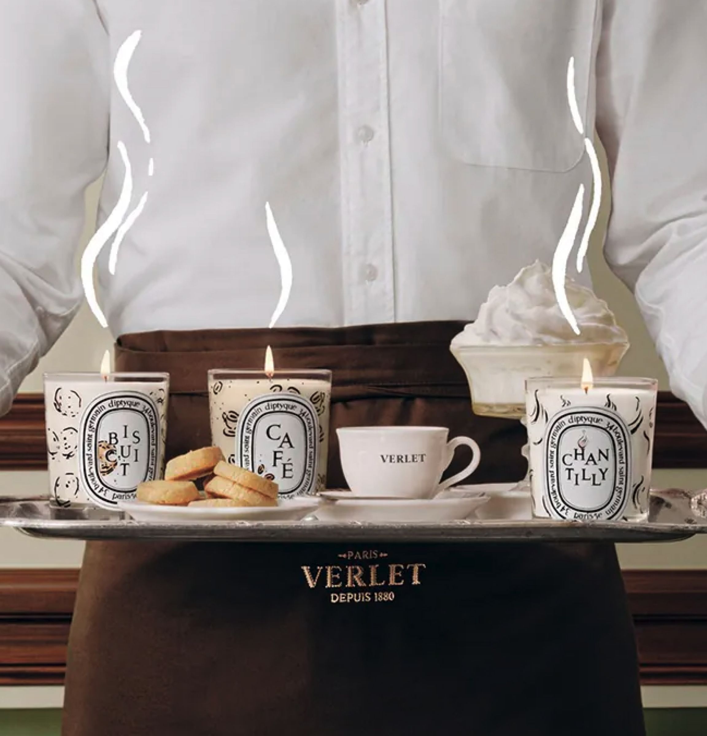 Diptyque Café Verlet Scented Candle Set