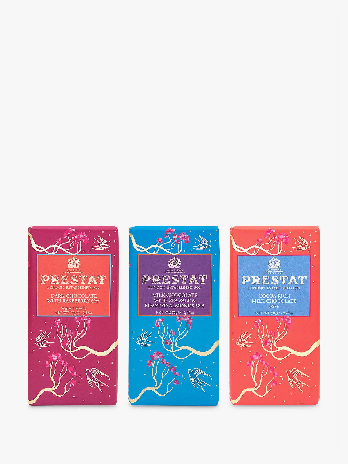 Prestat 3 Bar Chocolate Library, 3x 75g