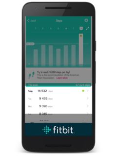 Fitbit Versa Smart Fitness Watch, Rose Gold