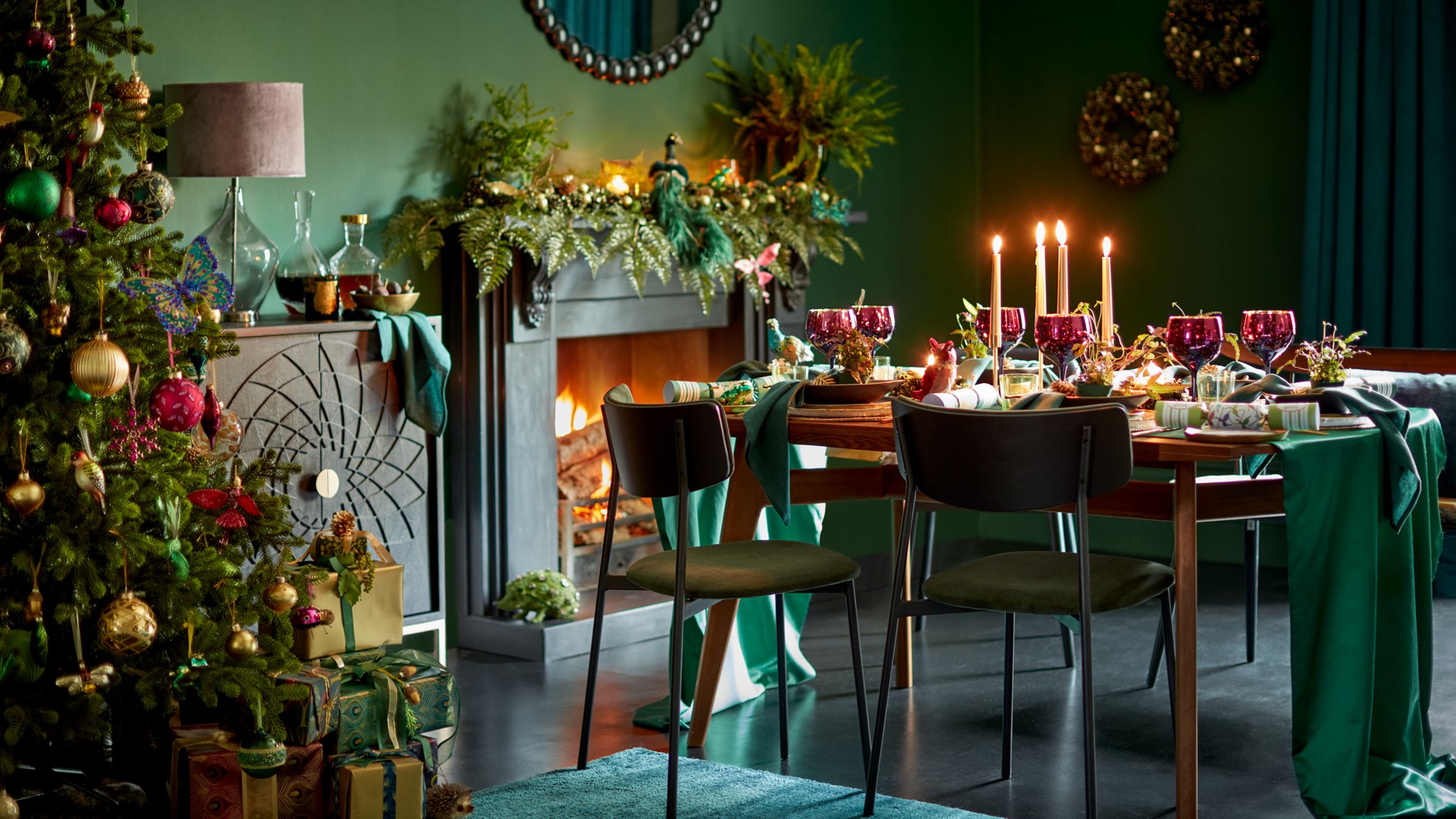 John Lewis & Partners Christams Decorating Ideas and Trends - Gemstone