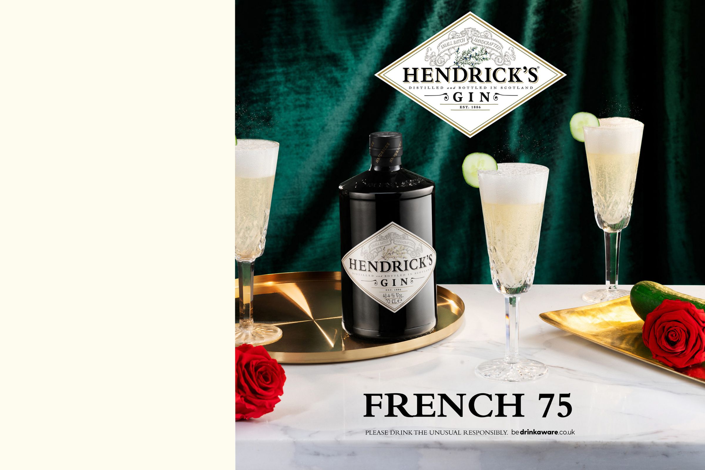 Image of a French 75 cocktail