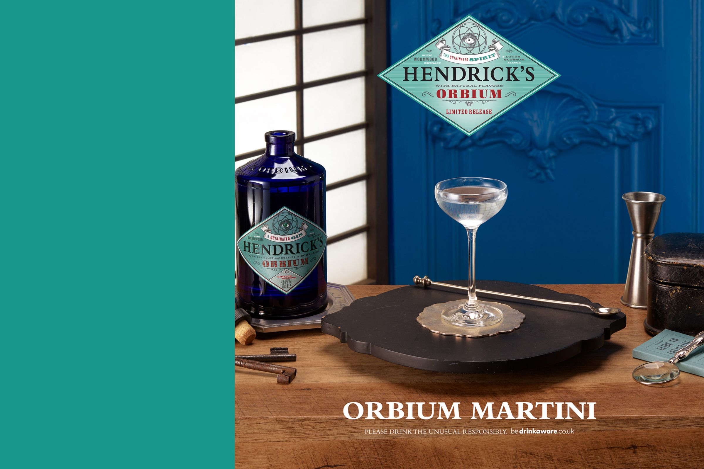 Image of a orbium martini cocktail