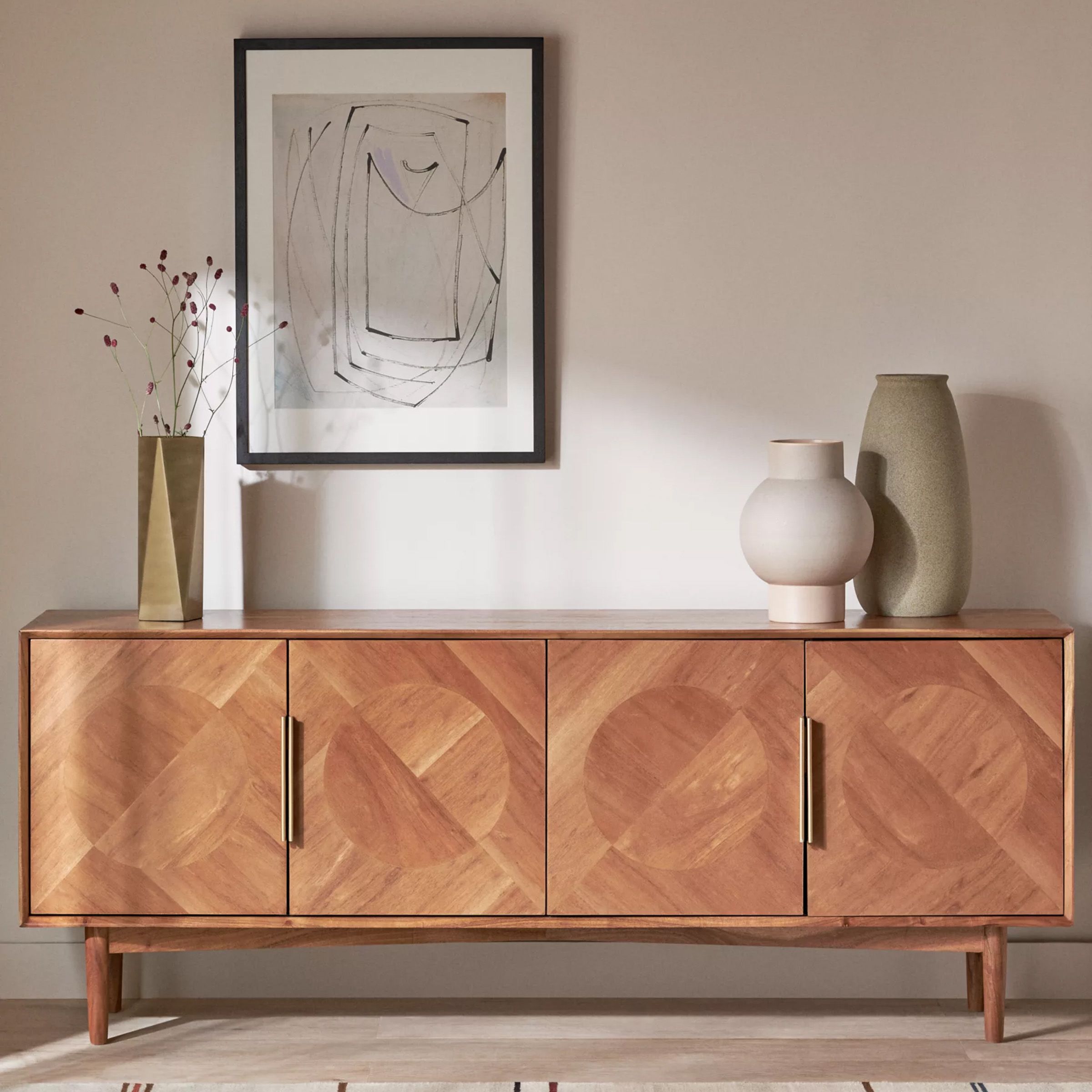 Sideboard with accessories