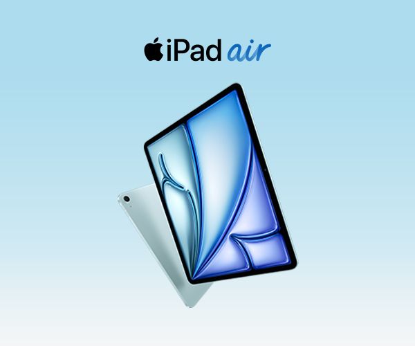 iPad Air. Fresh Air.