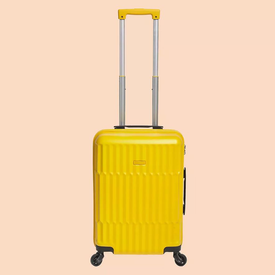 The impossible-to-lose carry-on suitcase