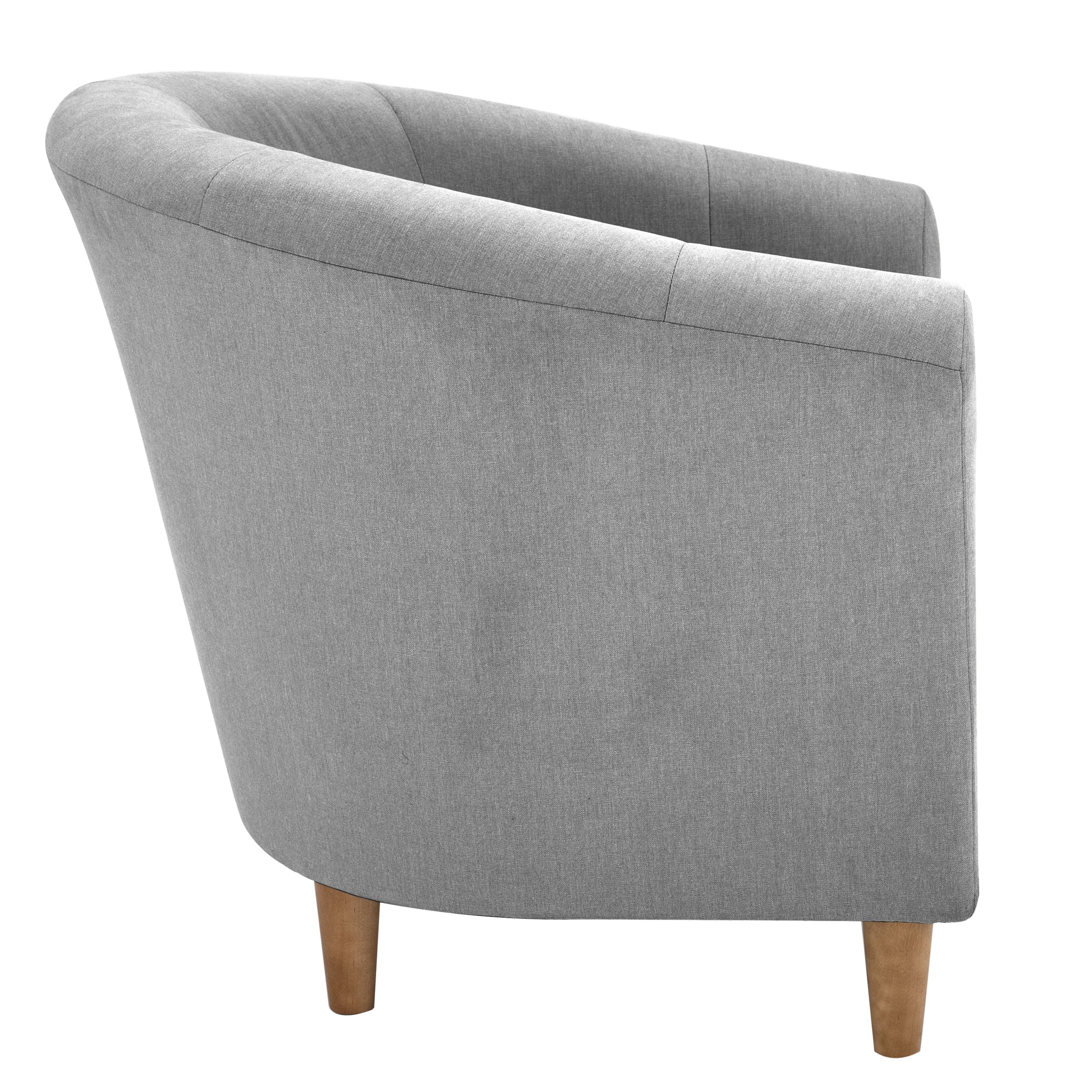 John Lewis Partners The Basics Juliet Leather Armchair Madras