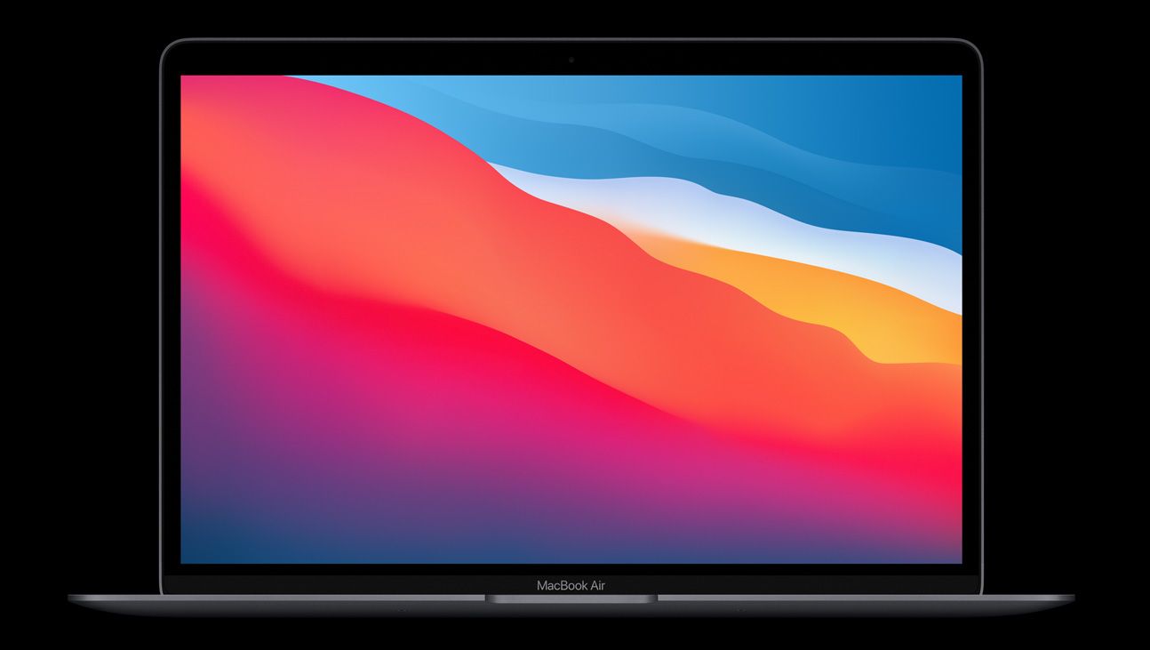 Image of a Macbook Air