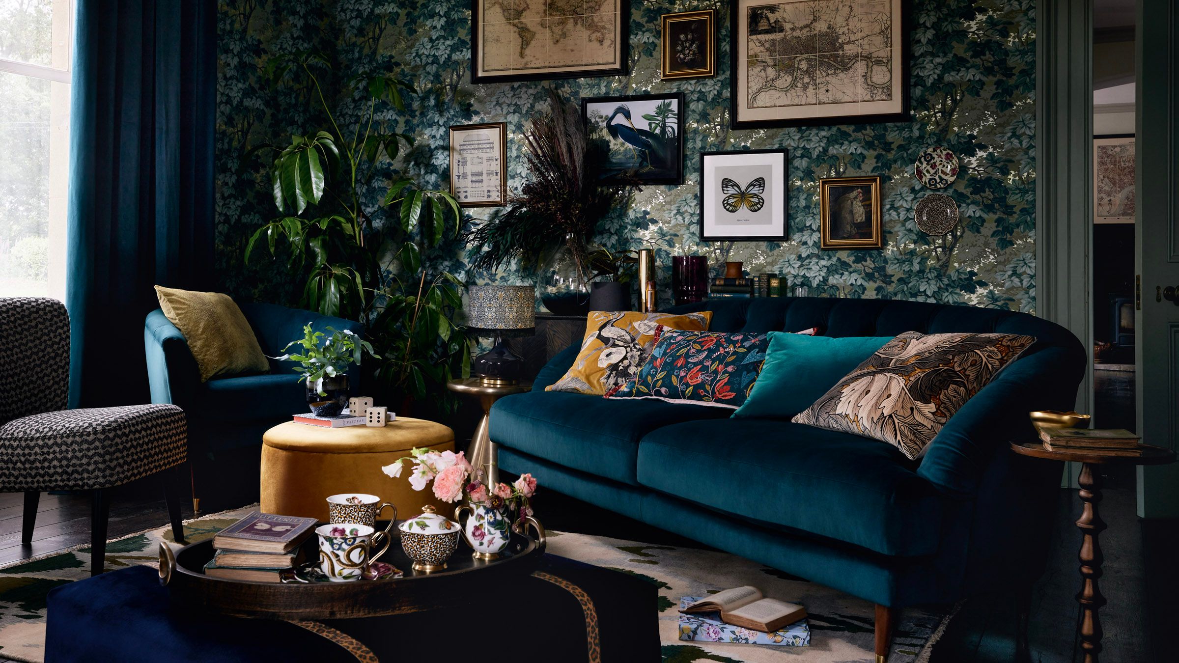 Maximalist decor inspiration for your living room